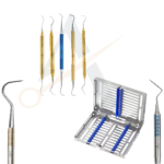 Aurix Advanced Diagnostic Explorer & Periodontal Hybrid Set – 7 Piece Flow System