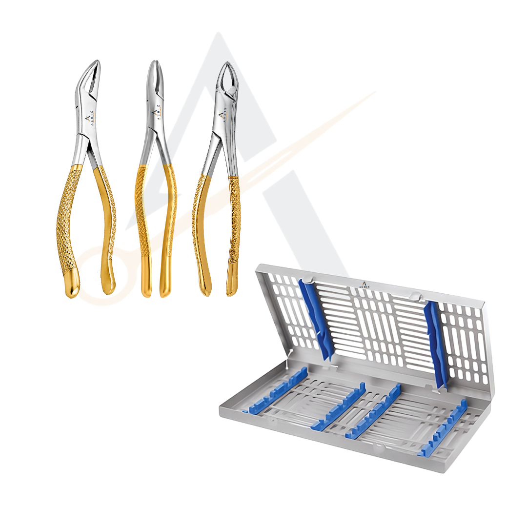 Aurix Universal Extraction Flow Forceps Set