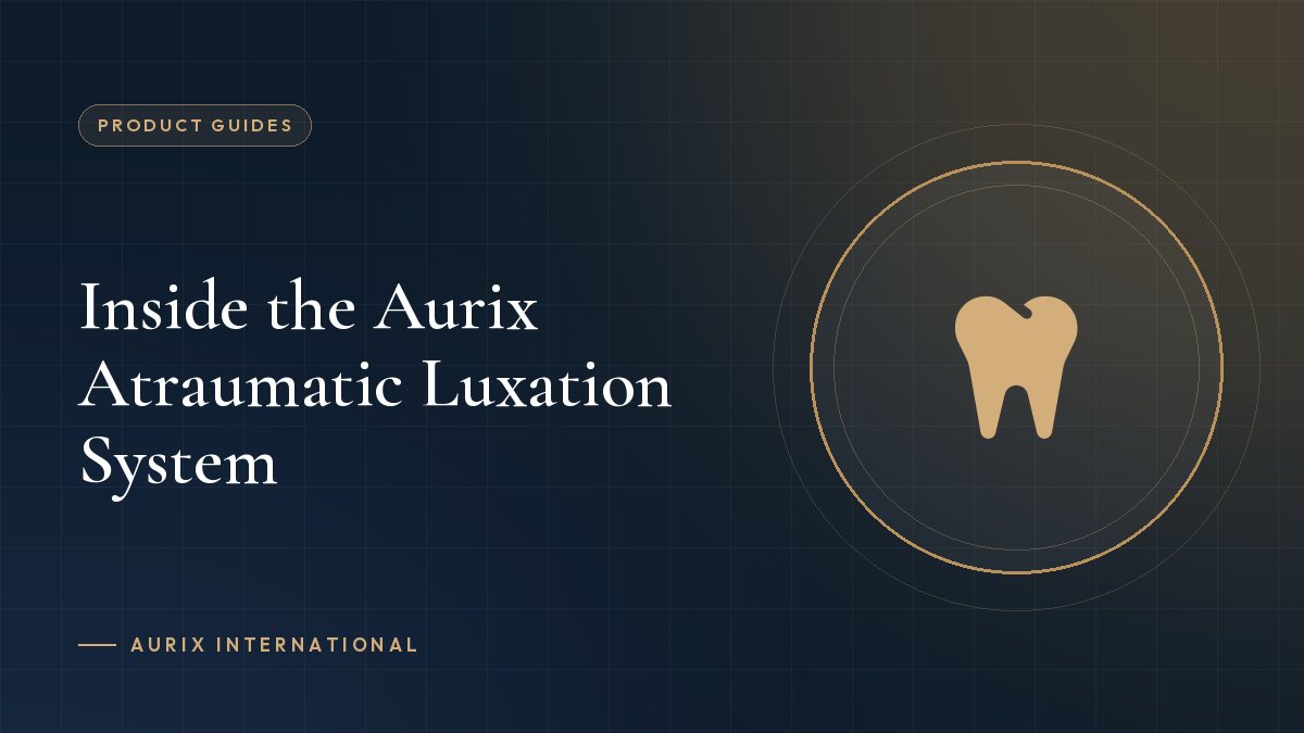 Inside the Aurix Atraumatic Luxation System