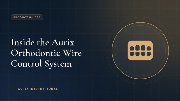 Inside the Aurix Orthodontic Wire Control System