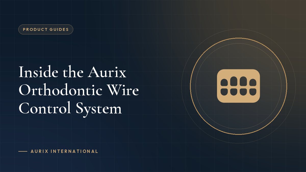 Inside the Aurix Orthodontic Wire Control System