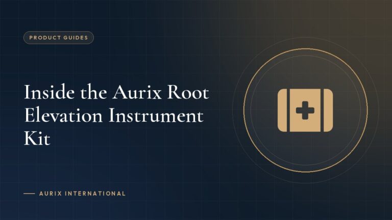 Inside the Aurix Root Elevation Instrument Kit
