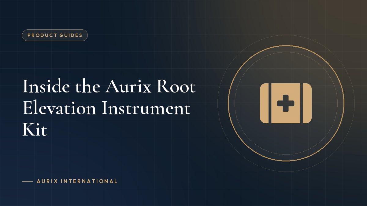 Inside the Aurix Root Elevation Instrument Kit