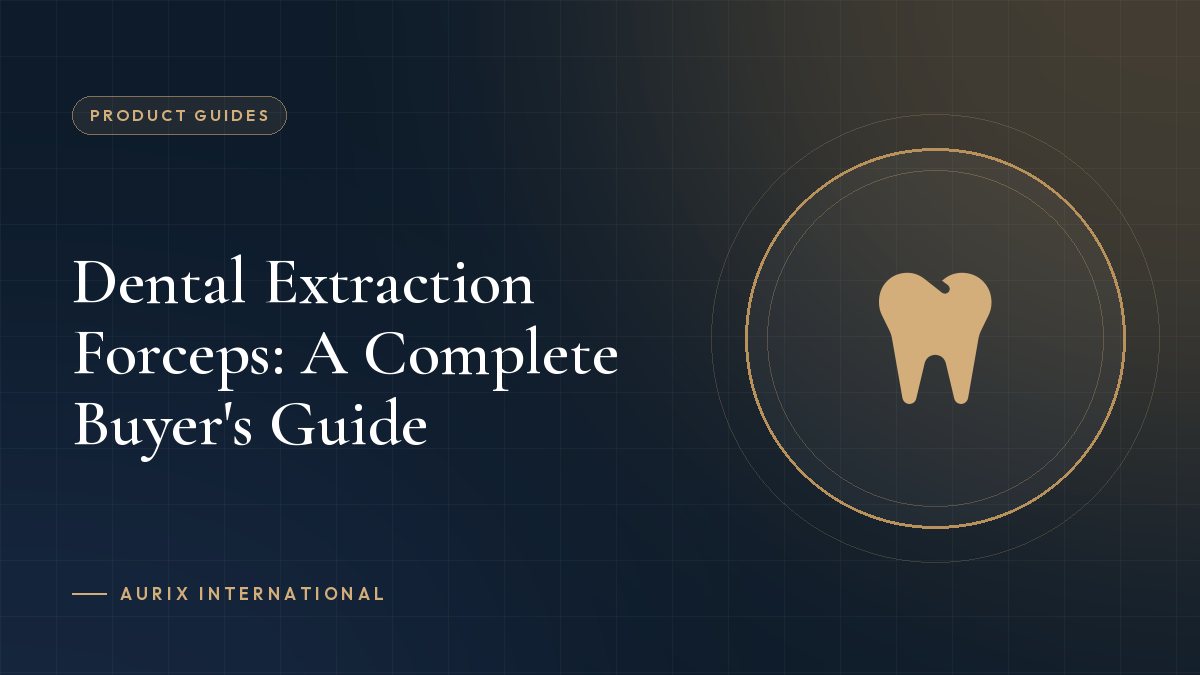 Dental Extraction Forceps: A Complete Buyer's Guide