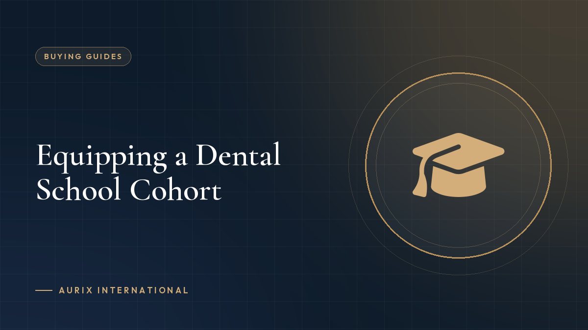 Equipping a Dental School Cohort