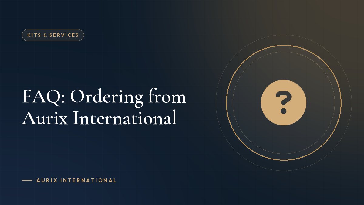 FAQ: Ordering from Aurix International