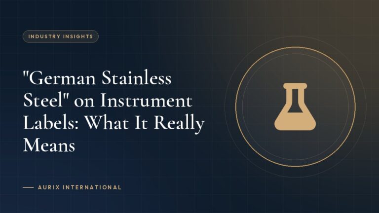 "German Stainless Steel" on Instrument Labels: What It Really Means
