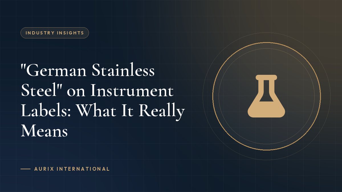 "German Stainless Steel" on Instrument Labels: What It Really Means