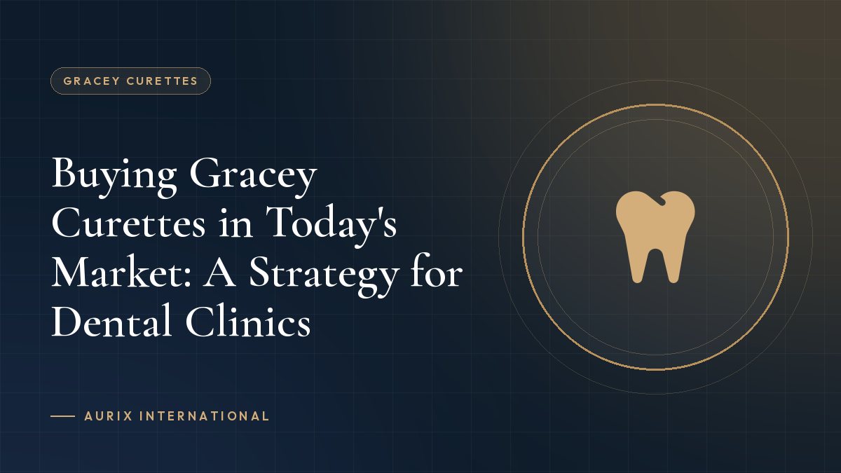 Buying Gracey Curettes in Today's Market: A Strategy for Dental Clinics