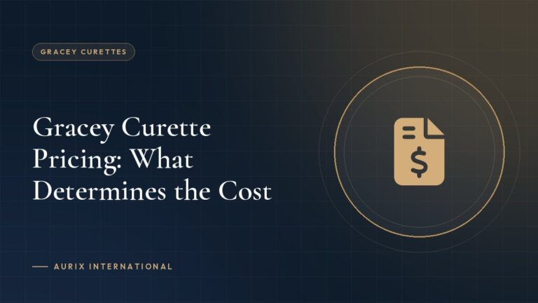 Gracey Curette Pricing: What Determines the Cost