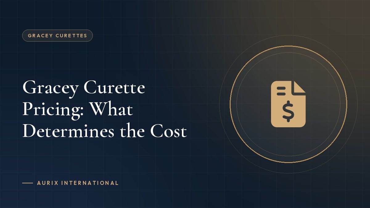 Gracey Curette Pricing: What Determines the Cost