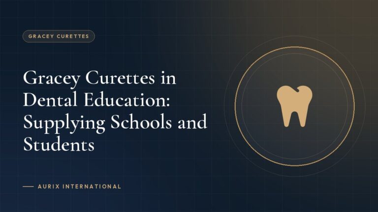Gracey Curettes in Dental Education: Supplying Schools and Students