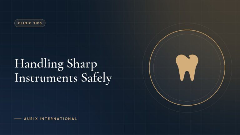 Handling Sharp Instruments Safely
