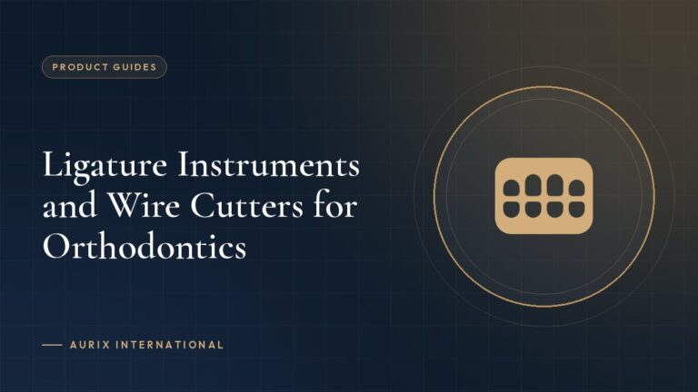 Ligature Instruments and Wire Cutters for Orthodontics