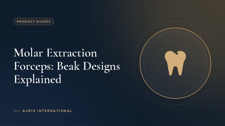 Molar Extraction Forceps: Beak Designs Explained