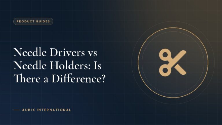 Needle Drivers vs Needle Holders: Is There a Difference?