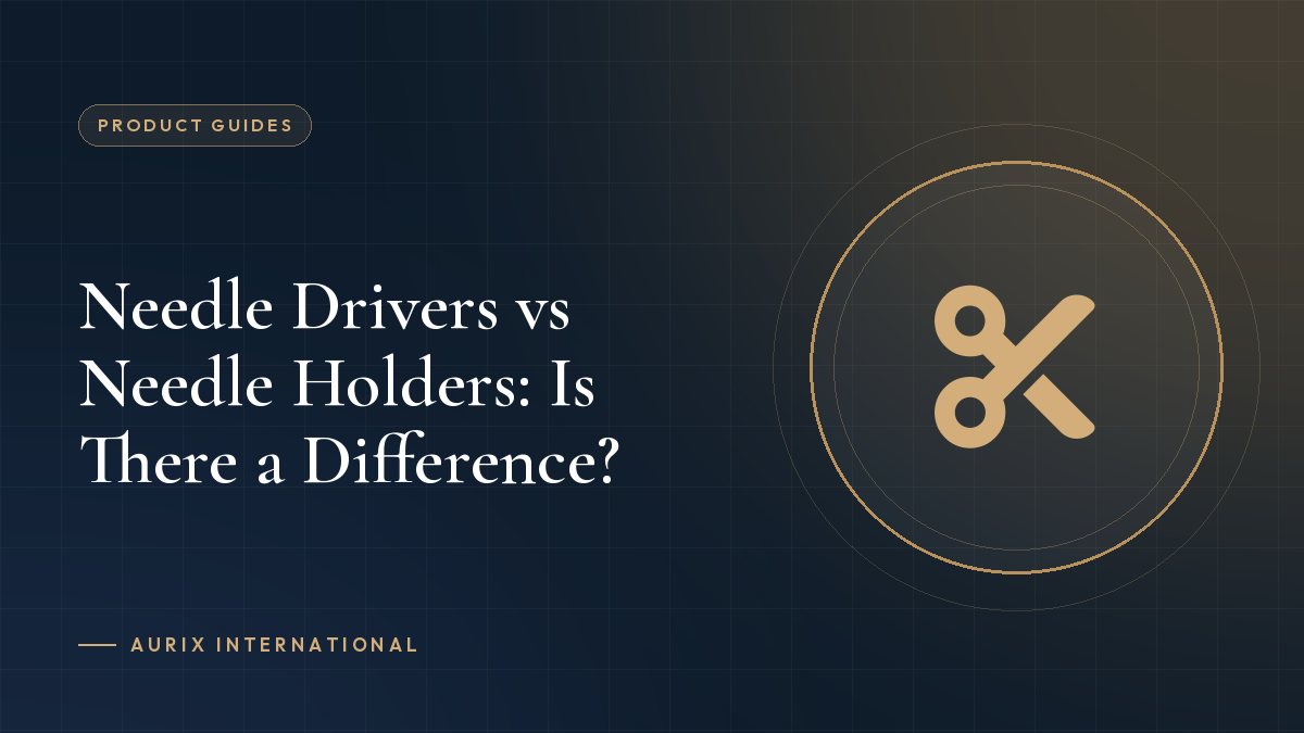 Needle Drivers vs Needle Holders: Is There a Difference?