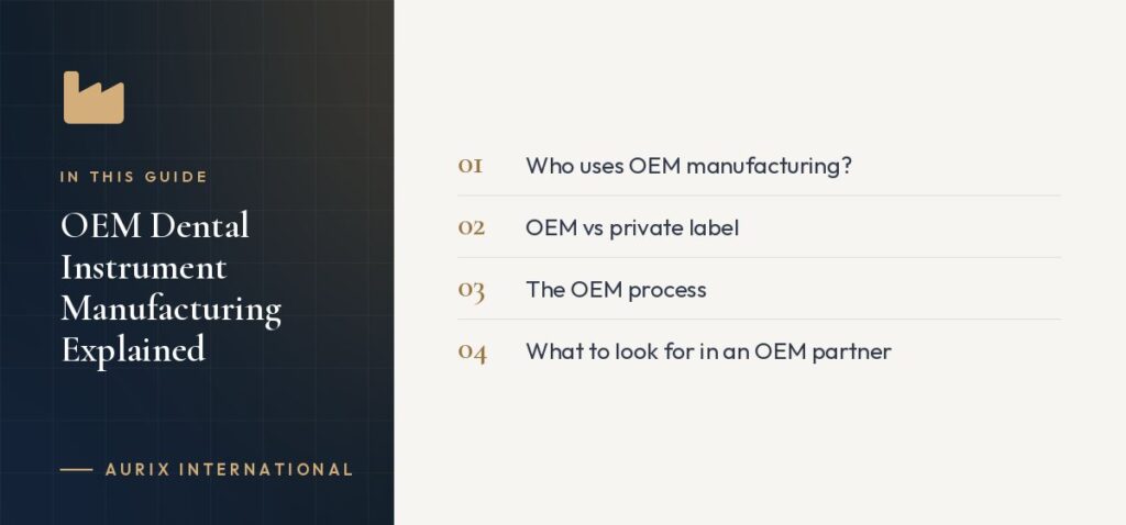 In this guide: Who uses OEM manufacturing?, OEM vs private label, The OEM process, What to look for in an OEM partner