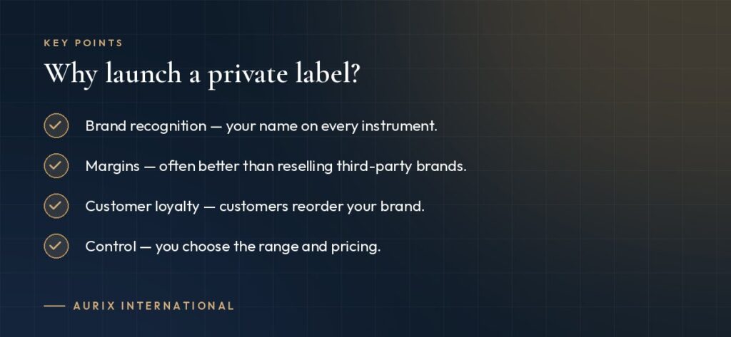 Key points: Why launch a private label?