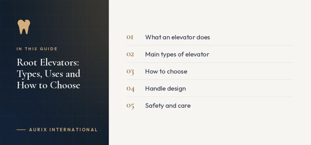 In this guide: What an elevator does, Main types of elevator, How to choose, Handle design, Safety and care