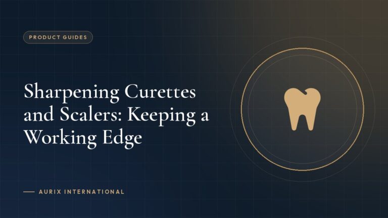 Sharpening Curettes and Scalers: Keeping a Working Edge