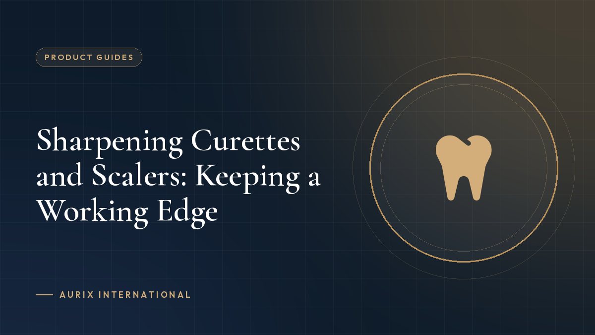 Sharpening Curettes and Scalers: Keeping a Working Edge