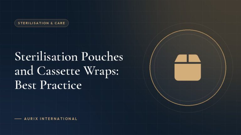 Sterilisation Pouches and Cassette Wraps: Best Practice