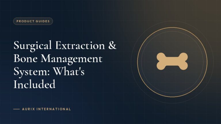 Surgical Extraction & Bone Management System: What's Included