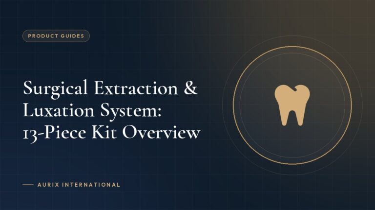 Surgical Extraction & Luxation System: 13-Piece Kit Overview