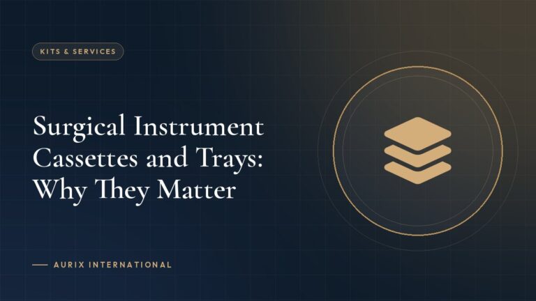 Surgical Instrument Cassettes and Trays: Why They Matter