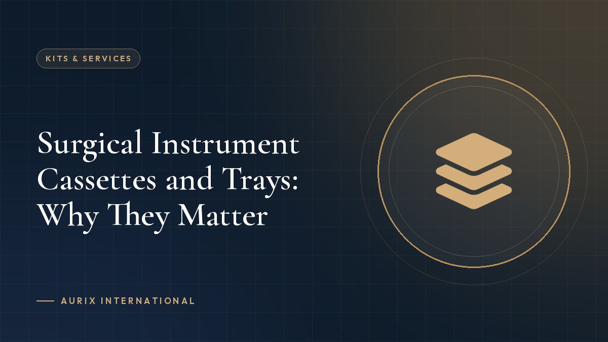 Surgical Instrument Cassettes and Trays: Why They Matter