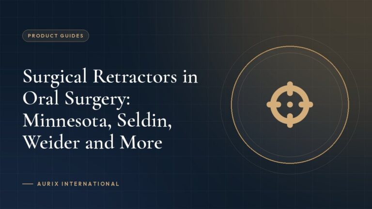 Surgical Retractors in Oral Surgery: Minnesota, Seldin, Weider and More
