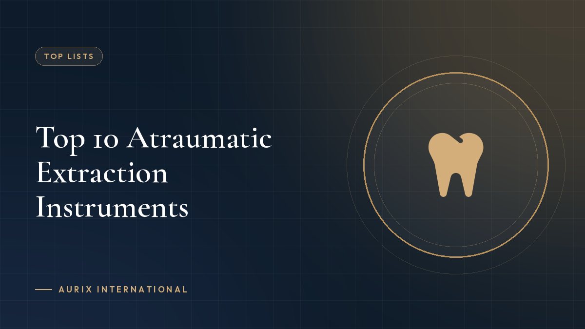 Top 10 Atraumatic Extraction Instruments