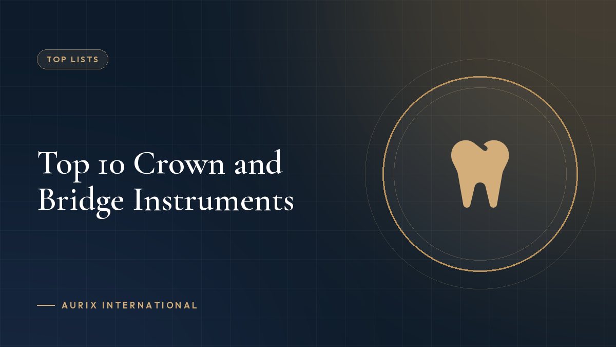 Top 10 Crown and Bridge Instruments