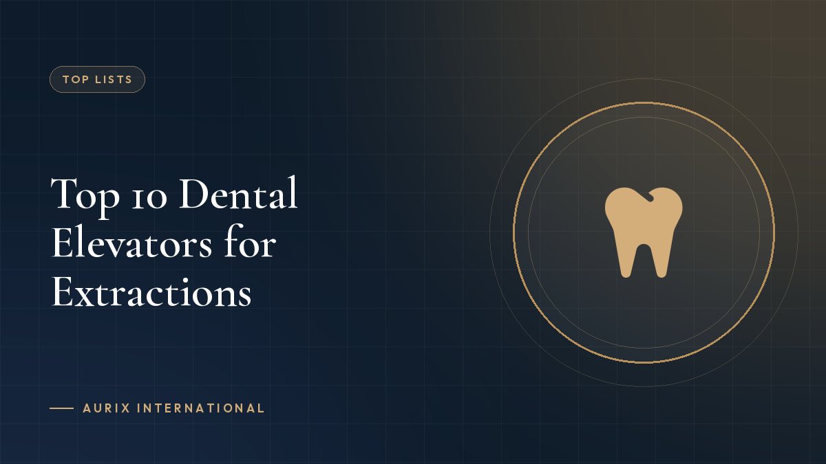 Top 10 Dental Elevators for Extractions
