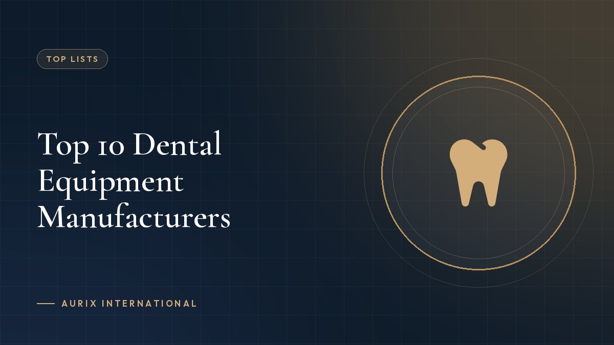 Top 10 Dental Equipment Manufacturers