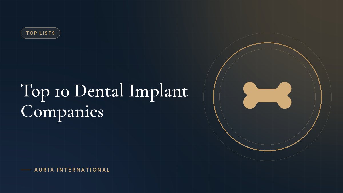 Top 10 Dental Implant Companies