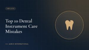 Top 10 Dental Instrument Care Mistakes