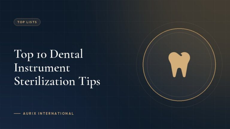 Top 10 Dental Instrument Sterilization Tips