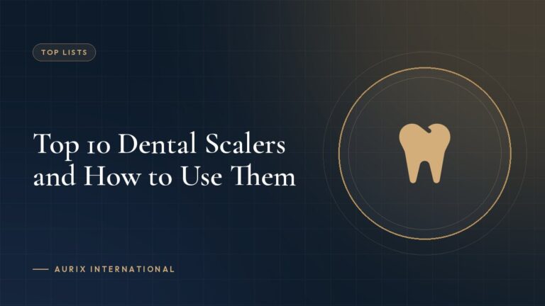 Top 10 Dental Scalers and How to Use Them