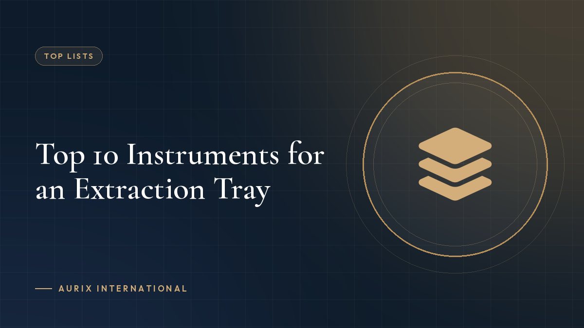 Top 10 Instruments for an Extraction Tray