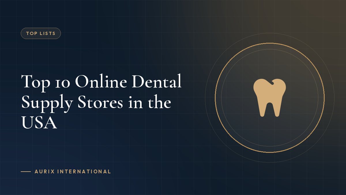 Top 10 Online Dental Supply Stores in the USA