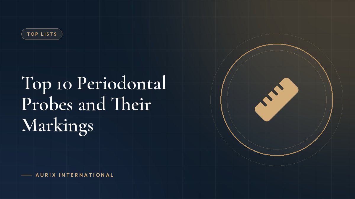 Top 10 Periodontal Probes and Their Markings
