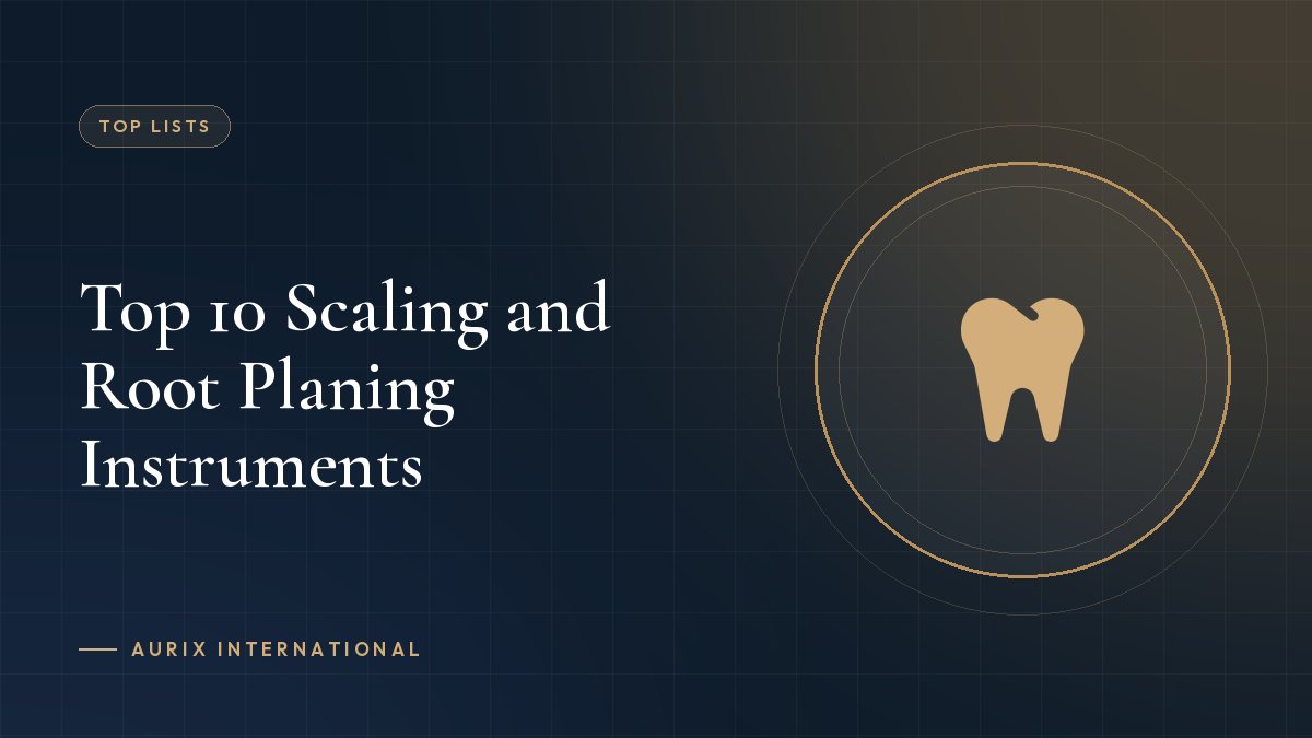 Top 10 Scaling and Root Planing Instruments