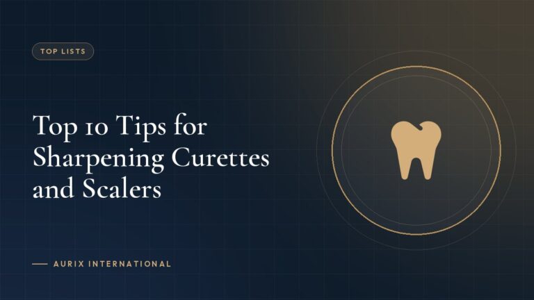 Top 10 Tips for Sharpening Curettes and Scalers