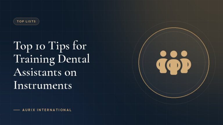 Top 10 Tips for Training Dental Assistants on Instruments