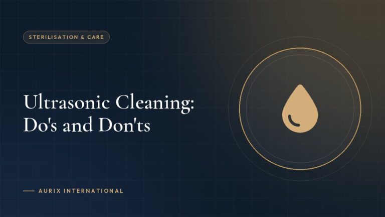 Ultrasonic Cleaning: Do's and Don'ts