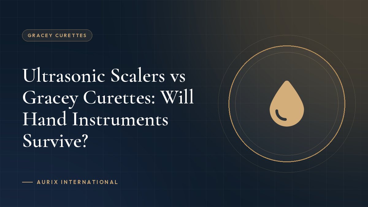 Ultrasonic Scalers vs Gracey Curettes: Will Hand Instruments Survive?
